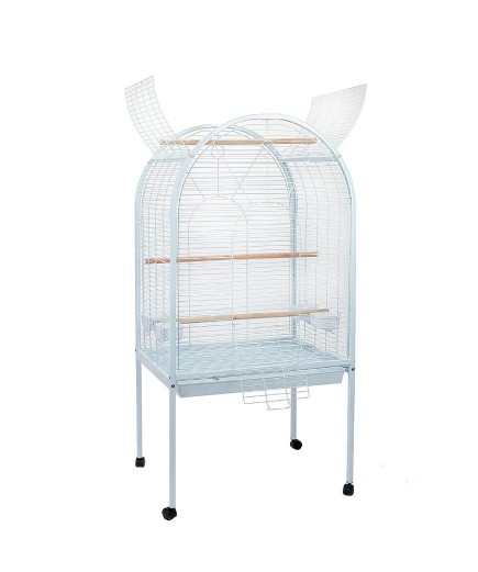 Liberta Apollo Top Opening Parrot Cage - White